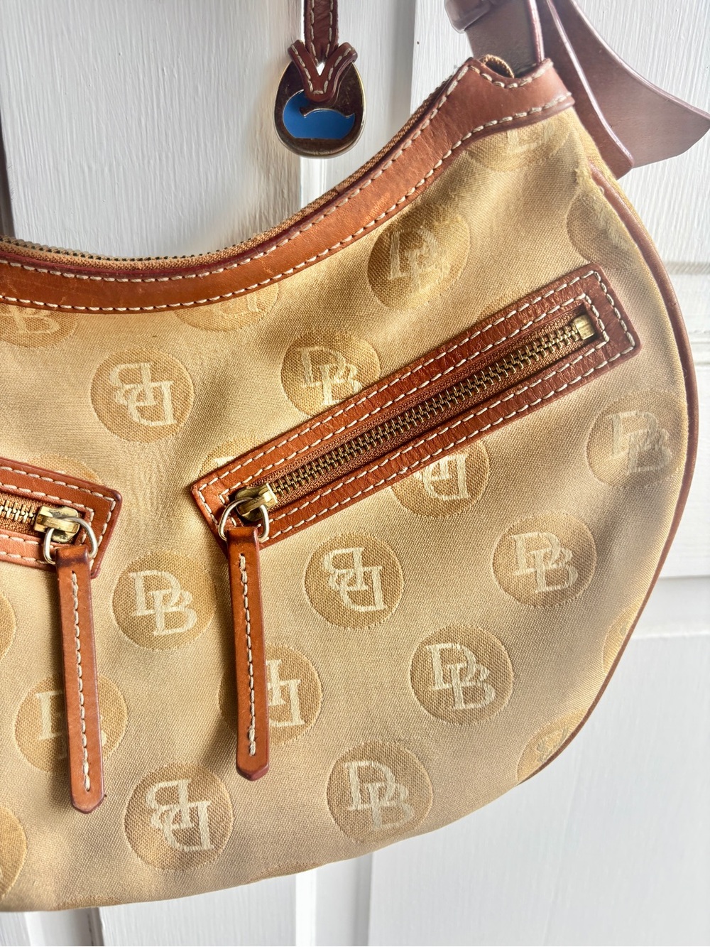 vintage y2k dooney & bourke monogram hobo bag GUC - Picture 4 of 15